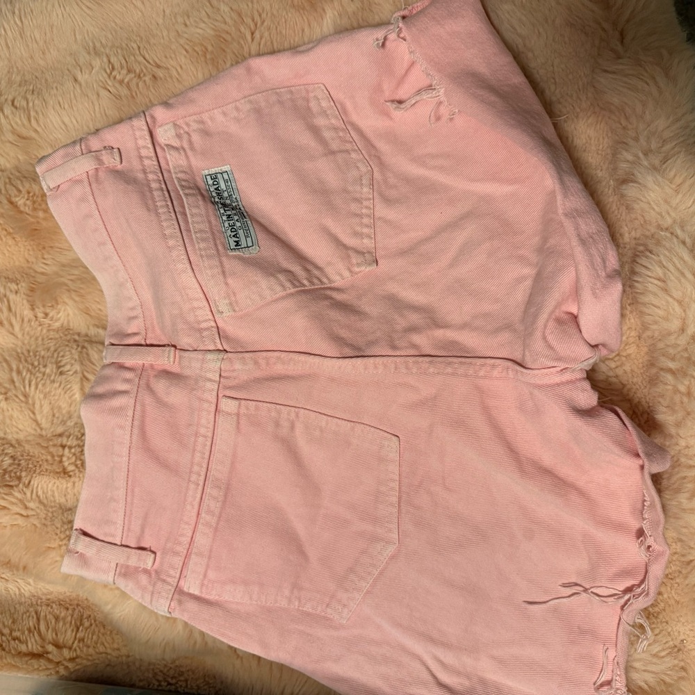 Vintage pink jorts